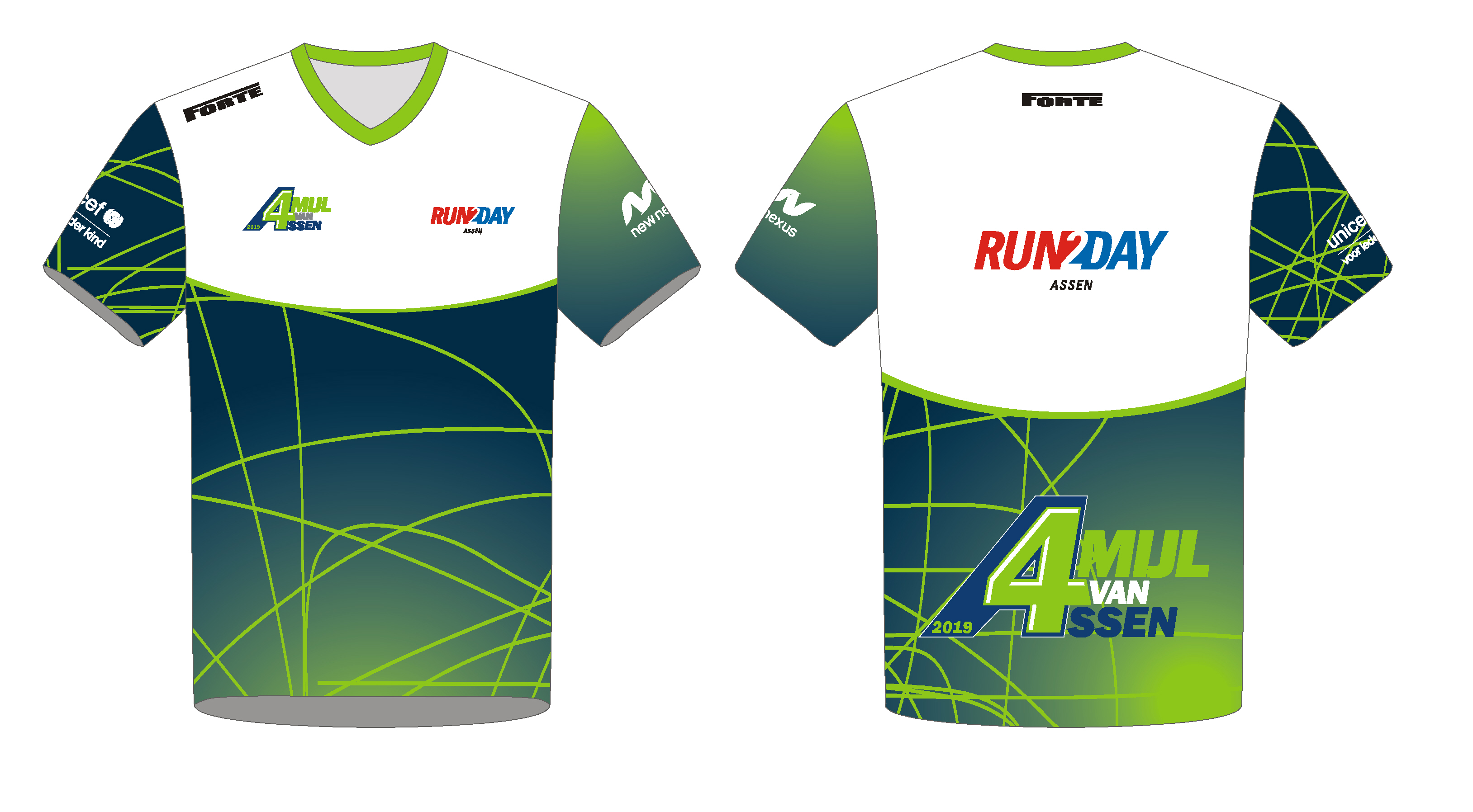 Team Shirt bedrijven - 4Mijl-Assen