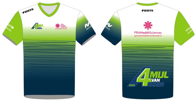 Team Shirt bedrijven - 4Mijl-Assen