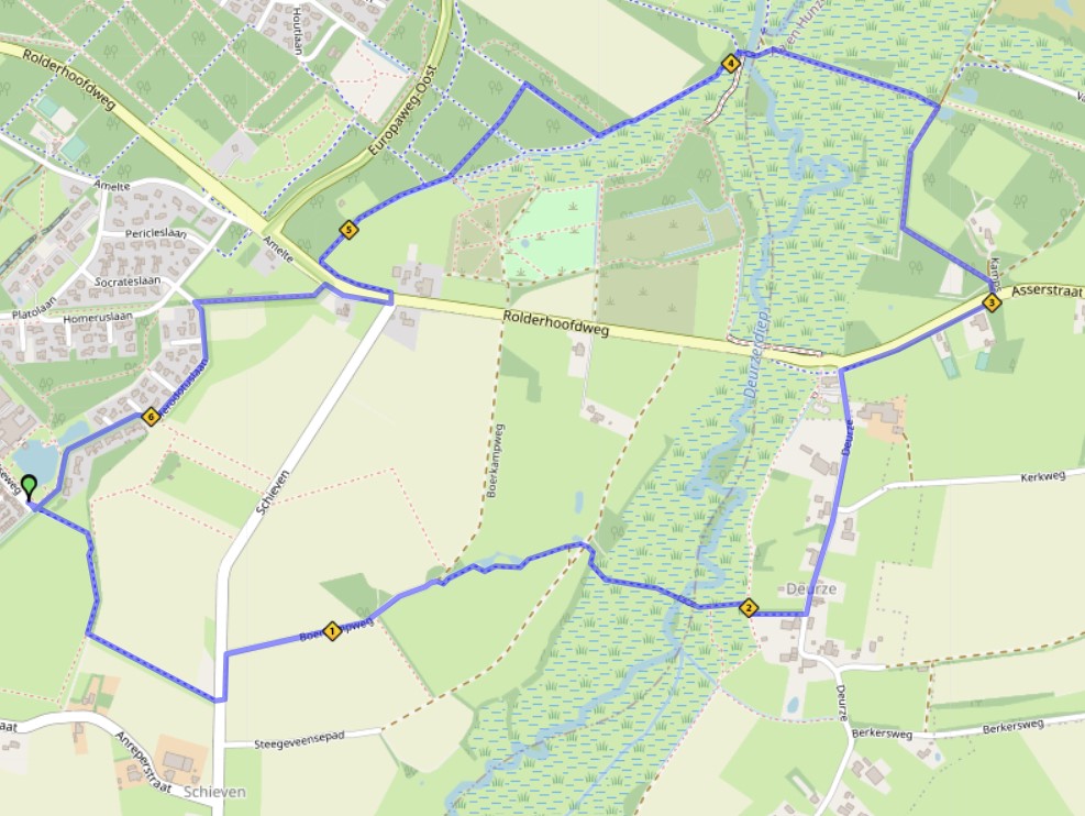 4 Mijl Wijkroute Assen Oost