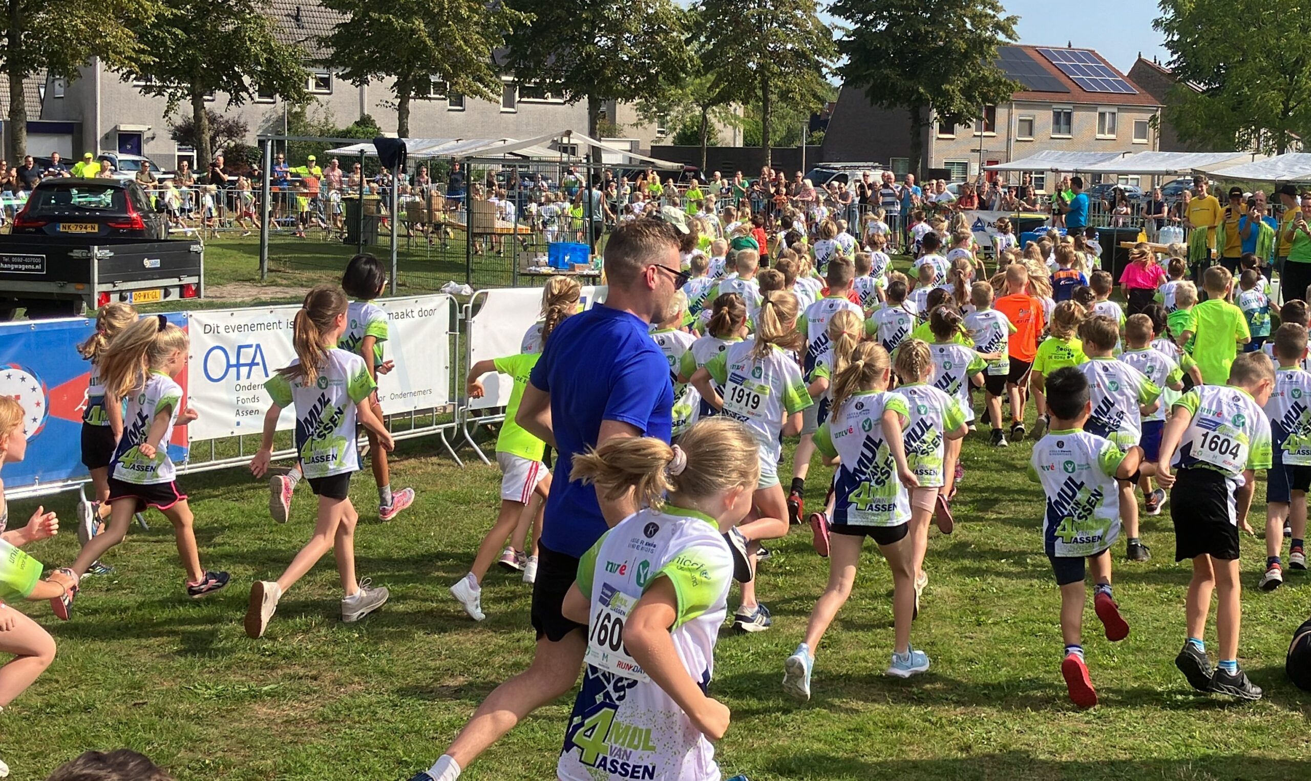 Start kidsrun 4 Mijl van Assen 2023