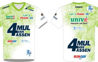 Shirt voor 4 Mijl van Assen Clinics 2025