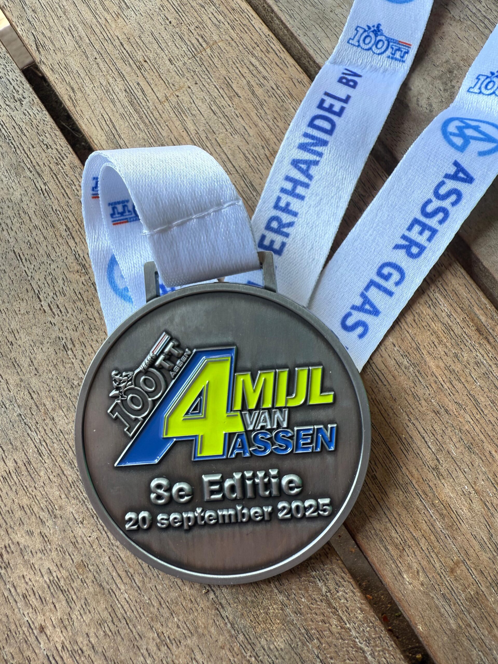 Medaille 4 Mijl van Assen 2025