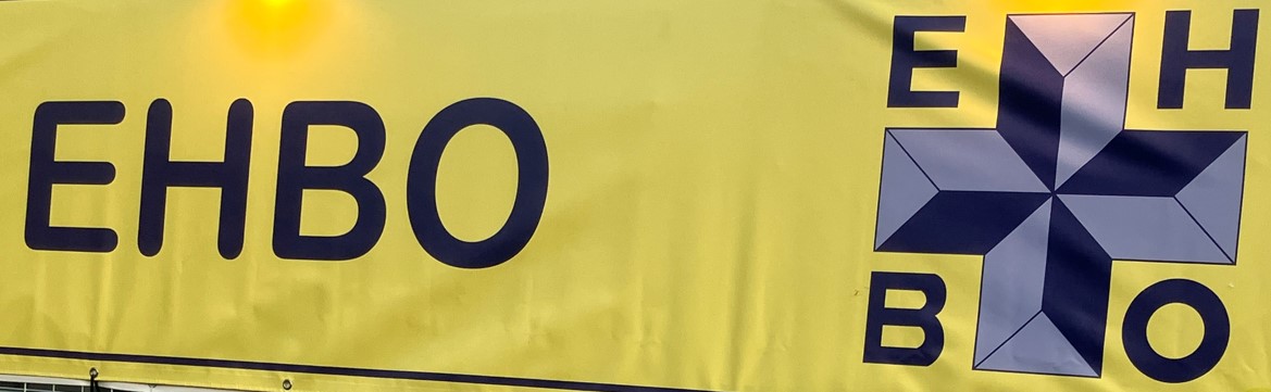 EHBO-logo Foto EHBO-Logo op doek
